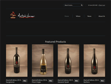 Tablet Screenshot of martediwinery.com